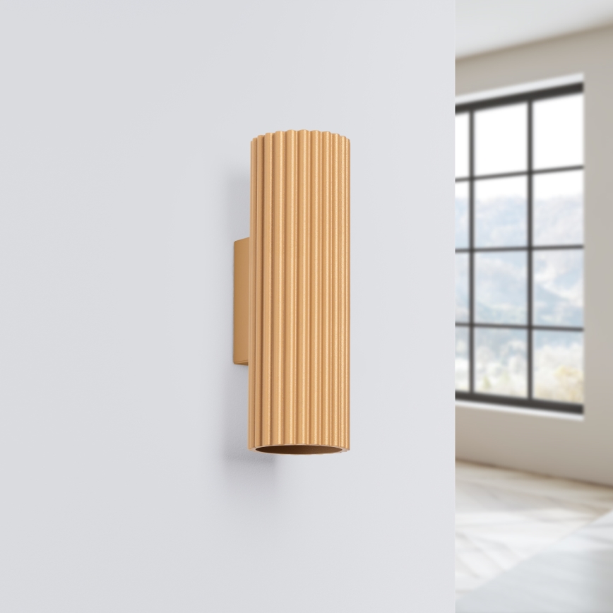 Brilagi - LED zidna svjetiljka CRESTO 2xGU10/10W/230V 20 cm zlatna