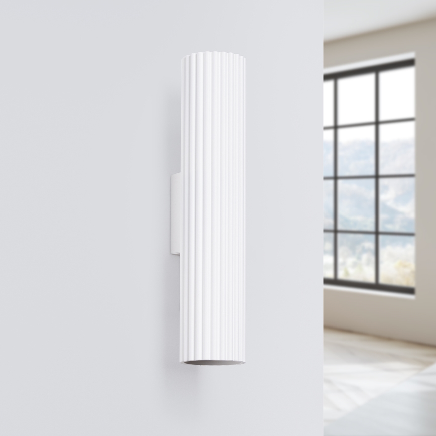 Brilagi - LED zidna svjetiljka CRESTO 2xGU10/10W/230V 30 cm bijela