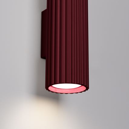 Brilagi - LED zidna svjetiljka CRESTO 2xGU10/10W/230V 30 cm burgundska