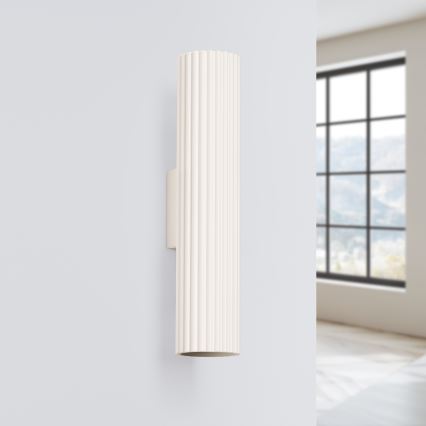 Brilagi - LED zidna svjetiljka CRESTO 2xGU10/10W/230V 30 cm krem