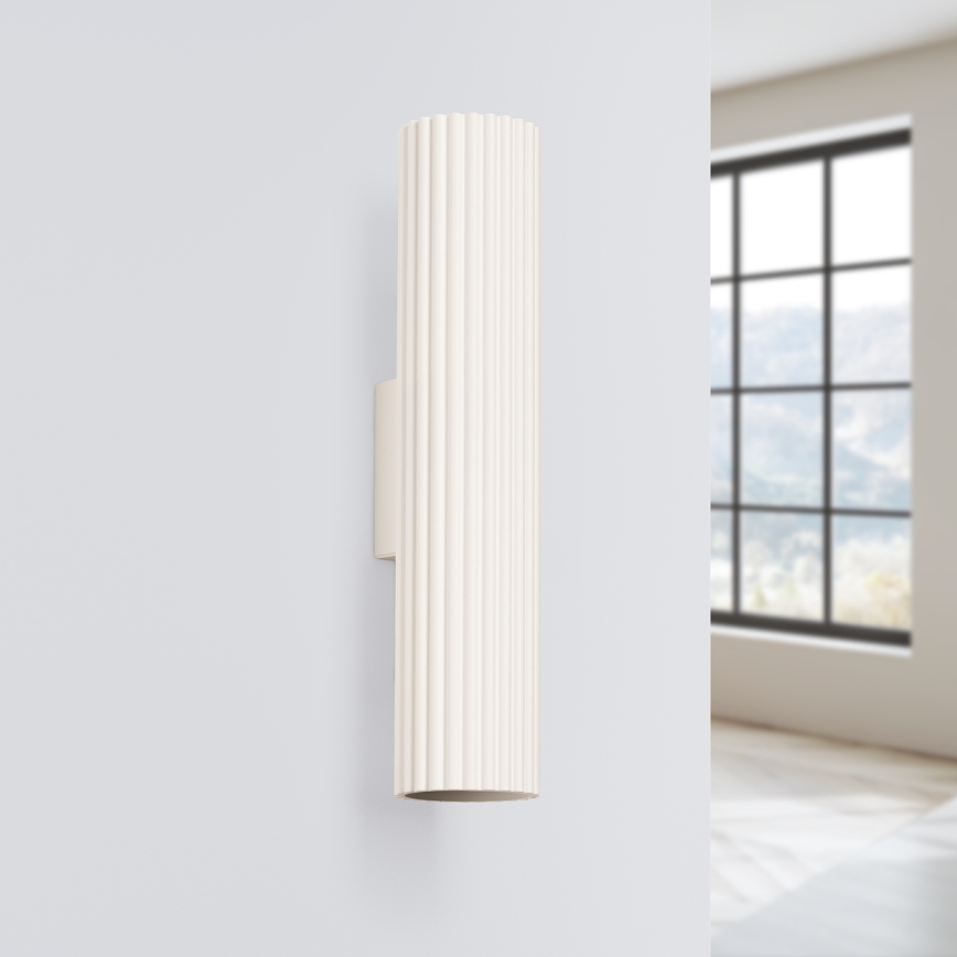 Brilagi - LED zidna svjetiljka CRESTO 2xGU10/10W/230V 30 cm krem
