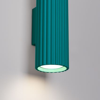 Brilagi - LED zidna svjetiljka CRESTO 2xGU10/10W/230V 30 cm tirkizna