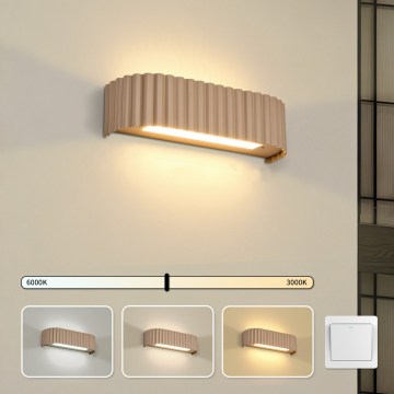 Brilagi - LED zidna svjetiljka FALCON MODERN LED/10W/230V 30 cm 3000/4500/6000K bež