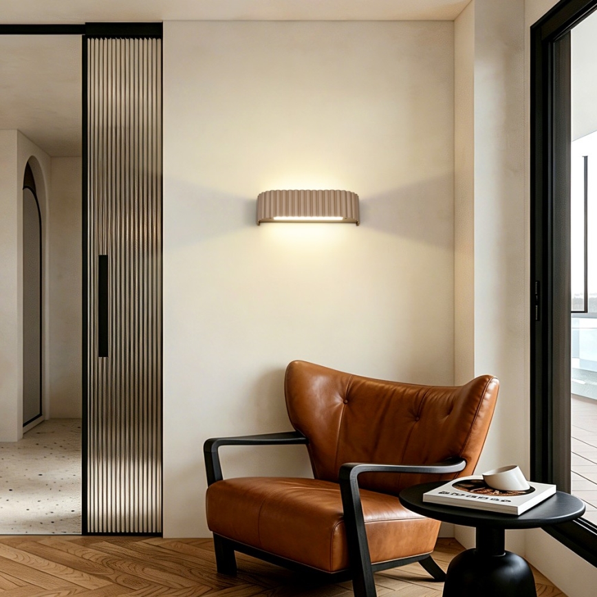Brilagi - LED zidna svjetiljka FALCON MODERN LED/10W/230V 30 cm 3000/4500/6000K bež