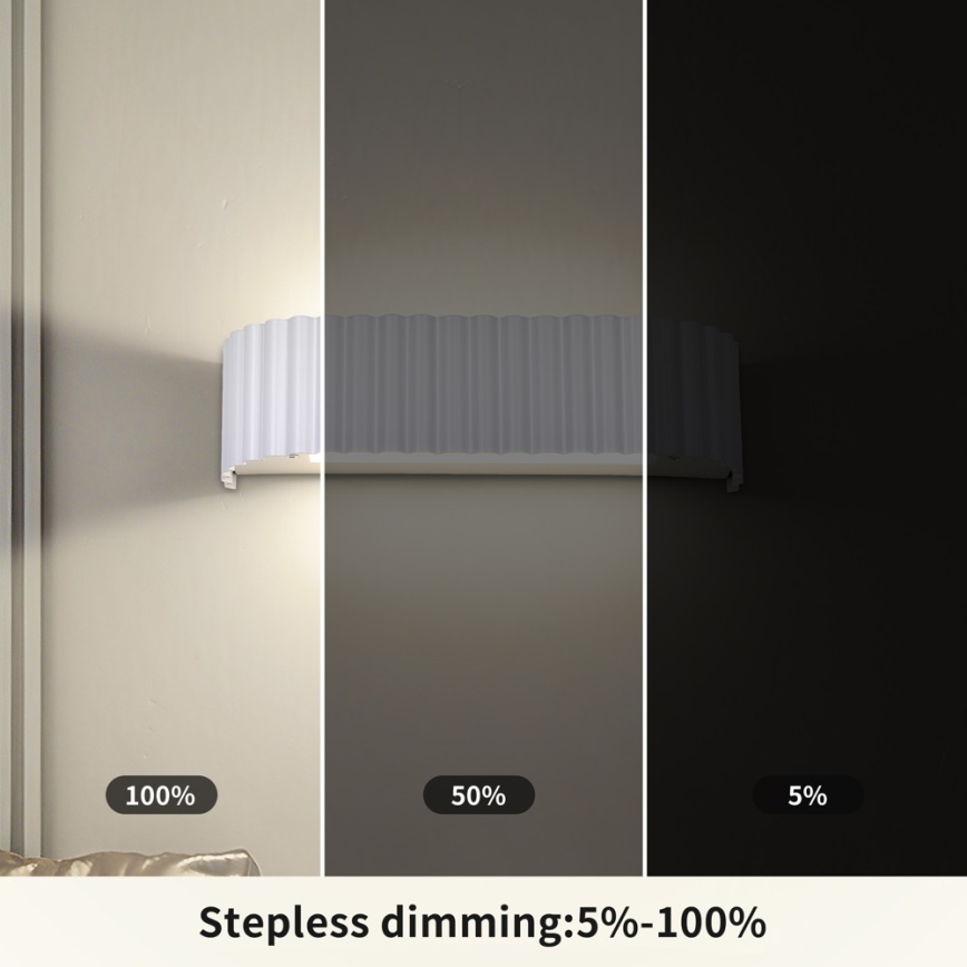 Brilagi - LED zidna svjetiljka FALCON MODERN LED/10W/230V 30 cm 3000/4500/6000K bijela