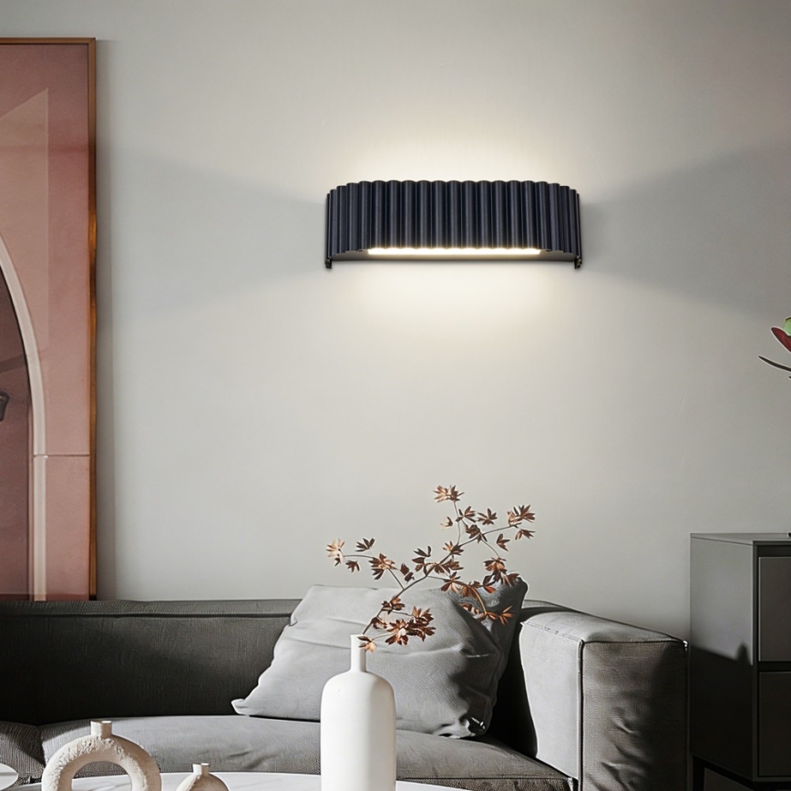 Brilagi - LED zidna svjetiljka FALCON MODERN LED/10W/230V 30 cm 3000/4500/6000K crna