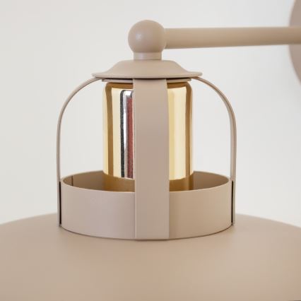 Brilagi - LED Zidna svjetiljka FLAMENGO 1xE27/60W/230V bež