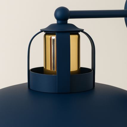 Brilagi - LED Zidna svjetiljka FLAMENGO 1xE27/60W/230V plava