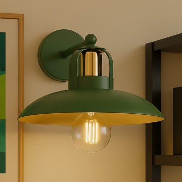 Brilagi - LED Zidna svjetiljka FLAMENGO 1xE27/60W/230V zelena