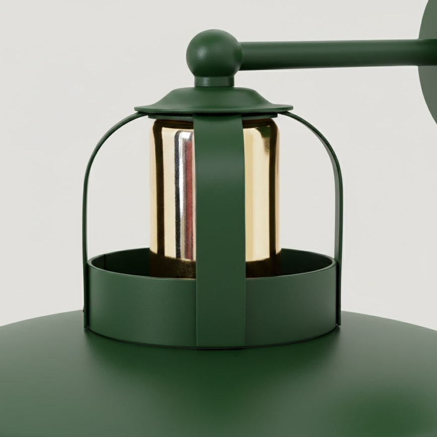 Brilagi - LED Zidna svjetiljka FLAMENGO 1xE27/60W/230V zelena