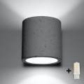 Brilagi -  LED Zidna svjetiljka FRIDA 1xG9/3,5W/230V beton