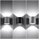 Brilagi -  LED Zidna reflektorska svjetiljka FRIDA 1xG9/4W/230V siva