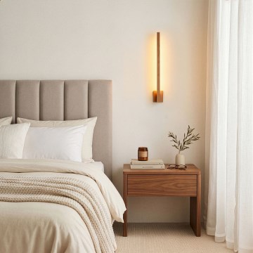 BRILAGI - LED zidna svjetiljka GARDALINE LED/90W/230V 100 cm hrast