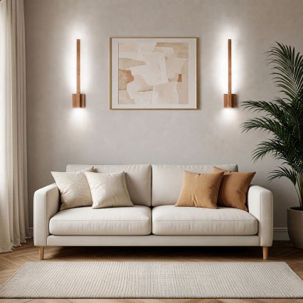 BRILAGI - LED zidna svjetiljka GARDALINE LED/90W/230V 100 cm hrast