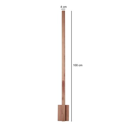 BRILAGI - LED zidna svjetiljka GARDALINE LED/90W/230V 100 cm hrast
