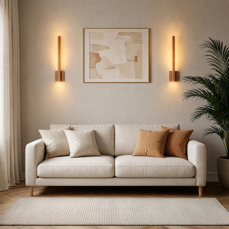 BRILAGI - LED Zidna svjetiljka GARDALINE LED/90W/230V 60 cm hrast