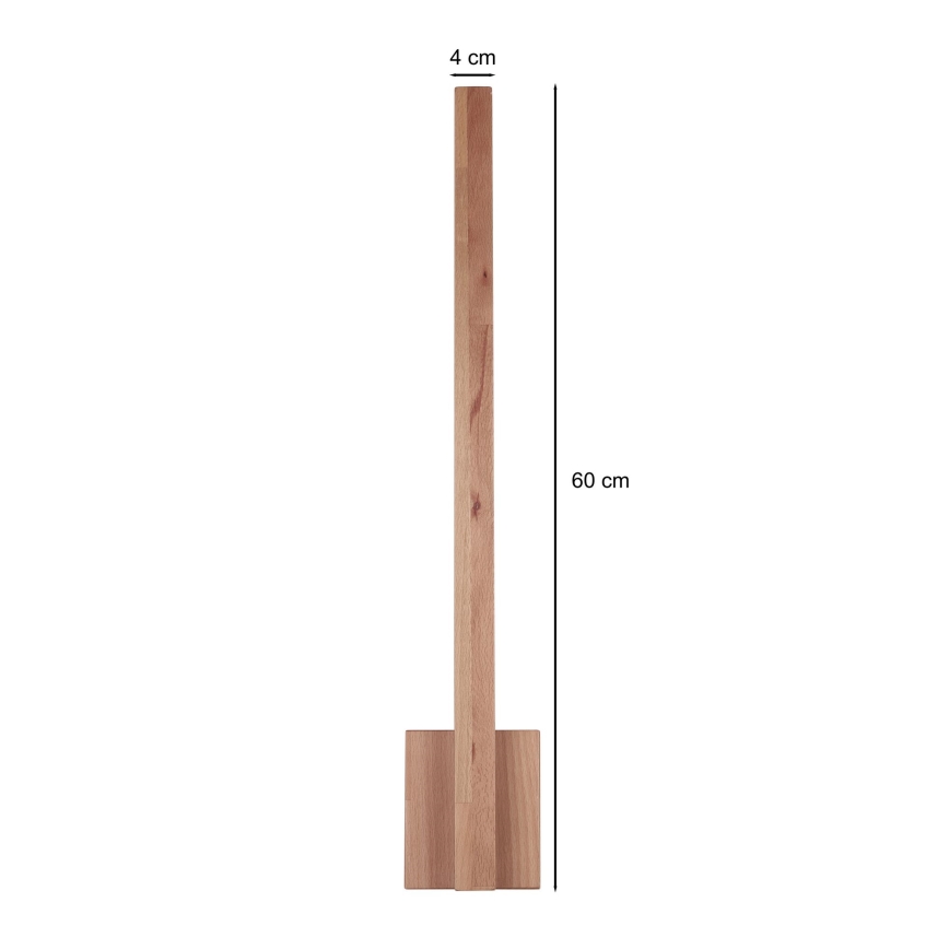 BRILAGI - LED Zidna svjetiljka GARDALINE LED/90W/230V 60 cm hrast