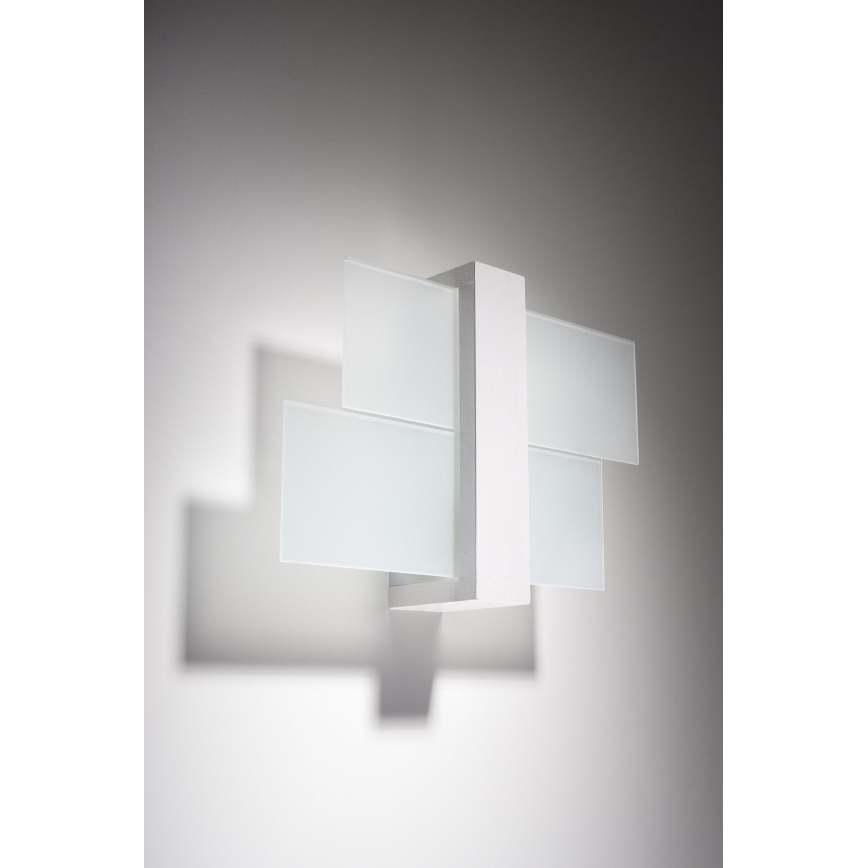 Brilagi -  LED Zidna svjetiljka HERA 1xE27/7,5W/230V bijela