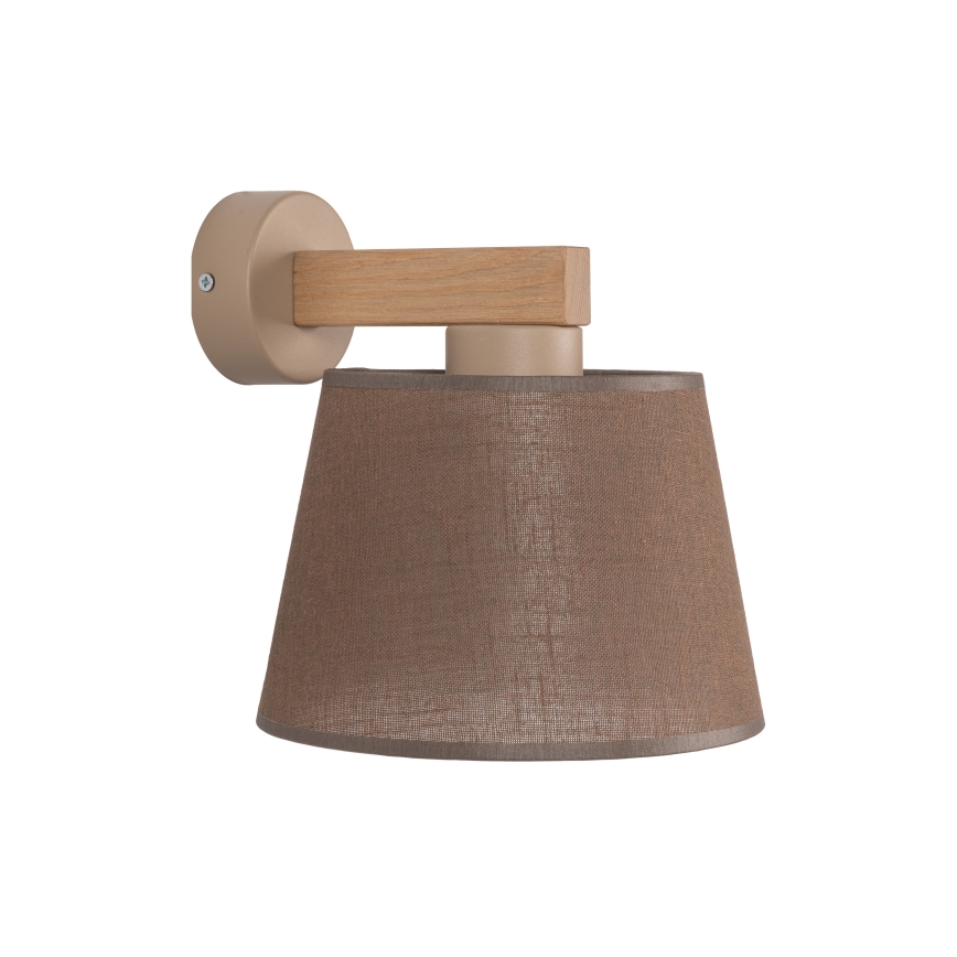 BRILAGI - LED Zidna svjetiljka LATTE SABIA 1xE27/15W/230V borovina/smeđa