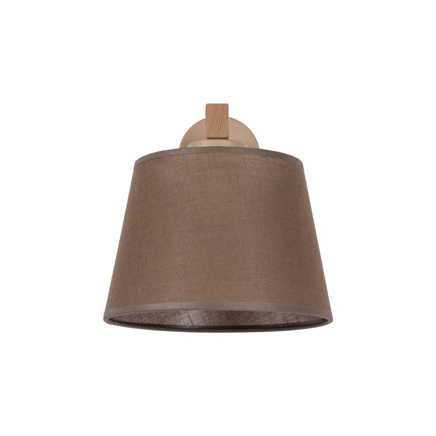 BRILAGI - LED Zidna svjetiljka LATTE SABIA 1xE27/15W/230V borovina/smeđa