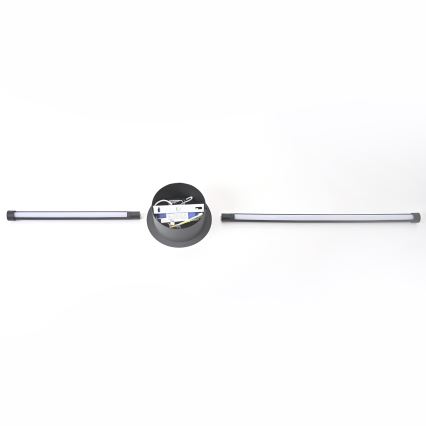 Brilagi - LED Zidna svjetiljka LUGO DUE LED/9W/230V crna