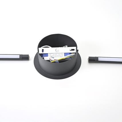 Brilagi - LED Zidna svjetiljka LUGO DUE LED/9W/230V crna