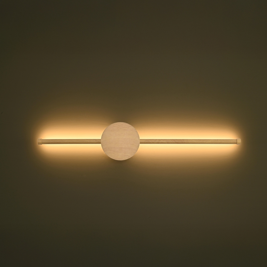 Brilagi - LED Zidna svjetiljka LUGO DUE LED/9W/230V dekor hrasta