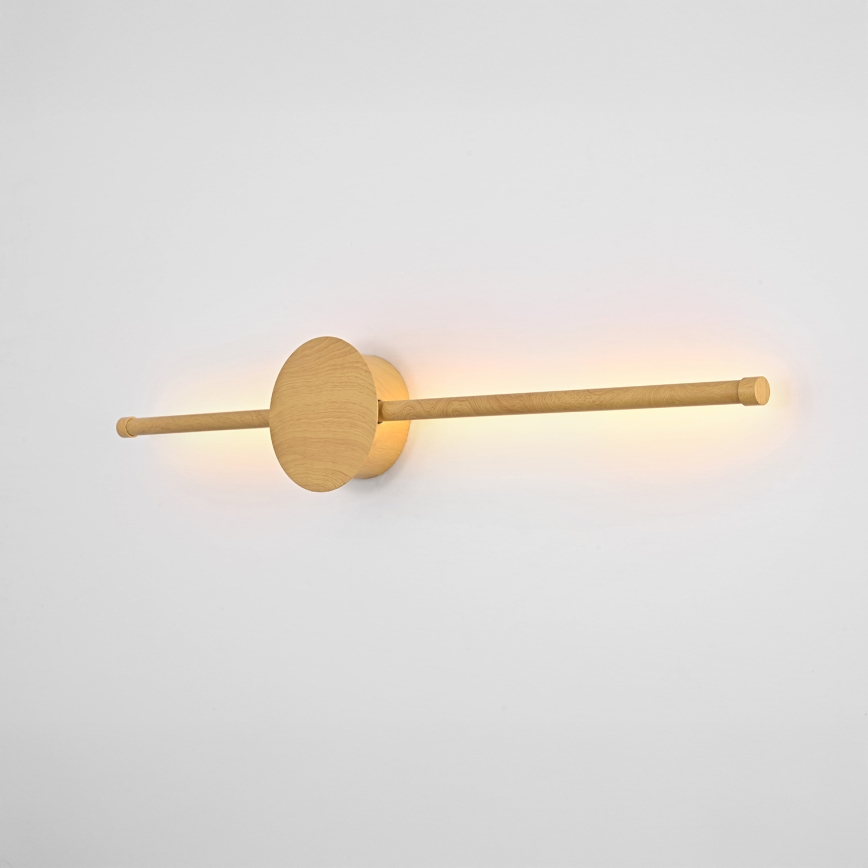 Brilagi - LED Zidna svjetiljka LUGO DUE LED/9W/230V dekor hrasta