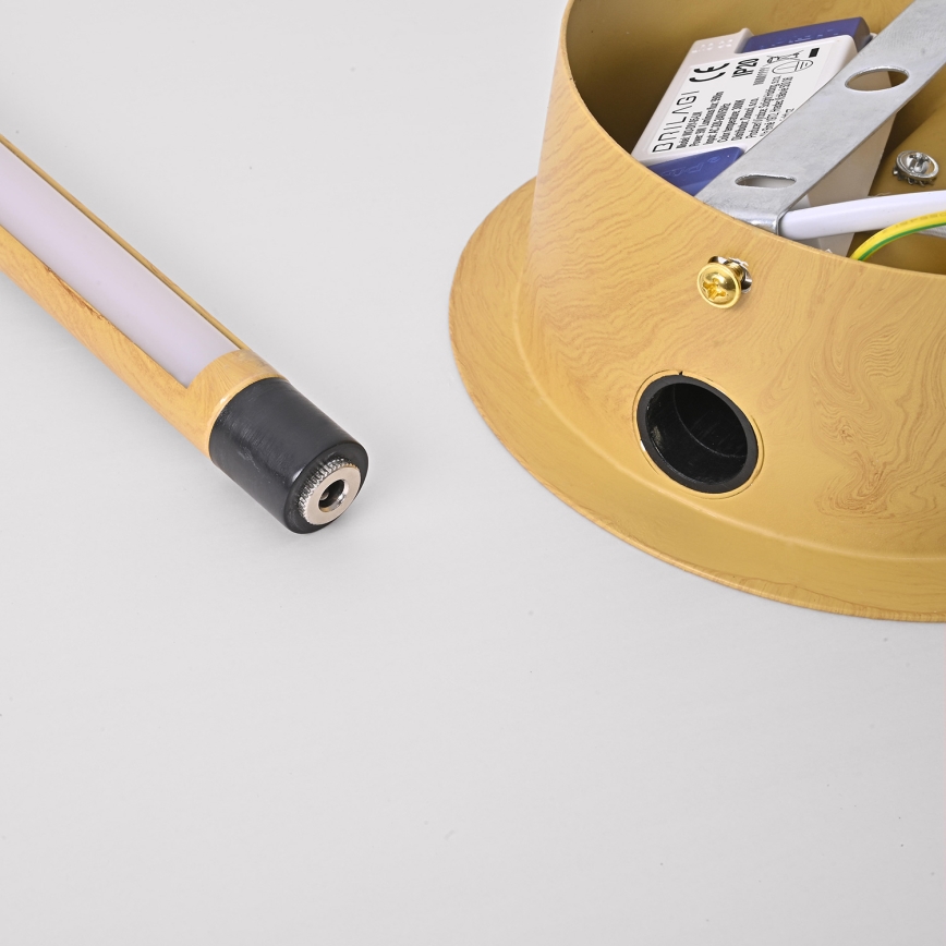 Brilagi - LED Zidna svjetiljka LUGO DUE LED/9W/230V dekor hrasta
