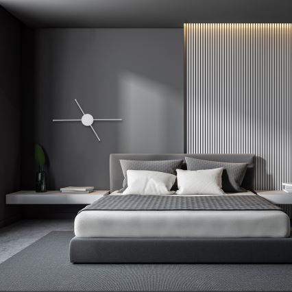 Brilagi - LED Zidna svjetiljka LUGO QUATTRO LED/16W/230V bijela