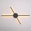 Brilagi - LED Zidna svjetiljka LUGO QUATTRO LED/16W/230V crna