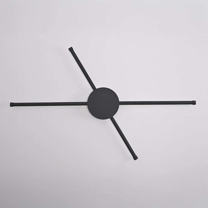 Brilagi - LED Zidna svjetiljka LUGO QUATTRO LED/16W/230V crna