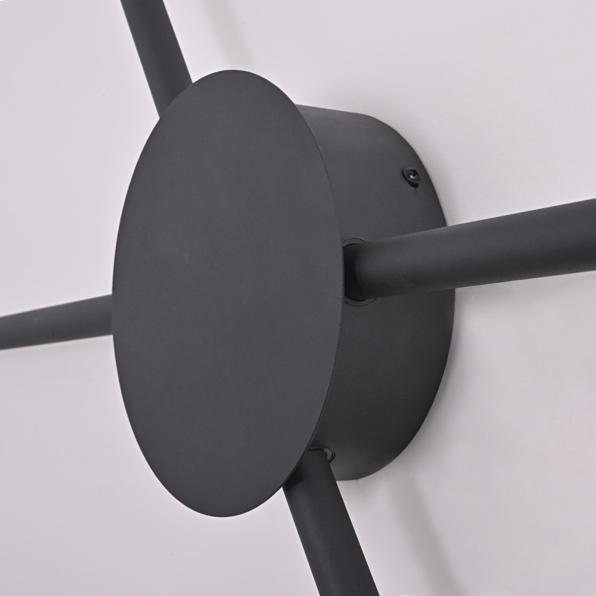 Brilagi - LED Zidna svjetiljka LUGO QUATTRO LED/16W/230V crna