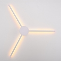 Brilagi - LED Zidna svjetiljka LUGO TRE LED/14W/230V bijela