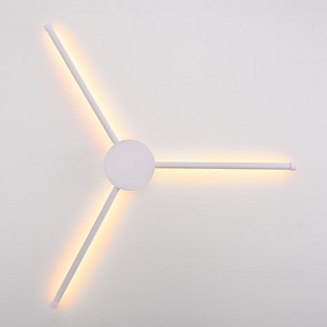 Brilagi - LED Zidna svjetiljka LUGO TRE LED/14W/230V bijela