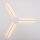 Brilagi - LED Zidna svjetiljka LUGO TRE LED/14W/230V bijela