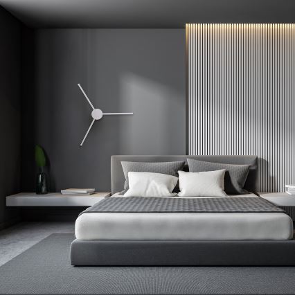 Brilagi - LED Zidna svjetiljka LUGO TRE LED/14W/230V bijela