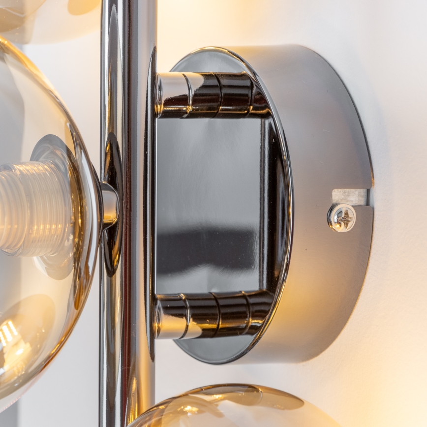 Brilagi - LED zidna svjetiljka MILLA 3xG9/3W/230V crni krom/zlatna