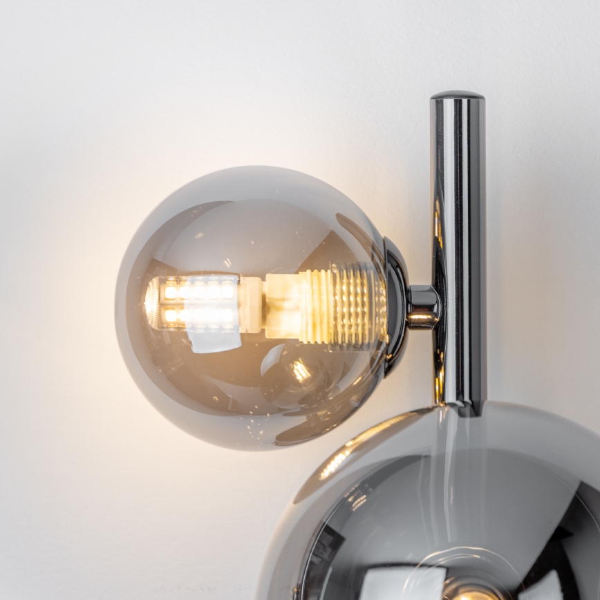 Brilagi - LED Zidna svjetiljka MILLA 3xG9/3W/230V sjajni krom/dimna