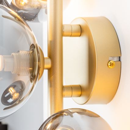 Brilagi - LED Zidna svjetiljka MILLA 3xG9/3W/230V zlatna/dimna