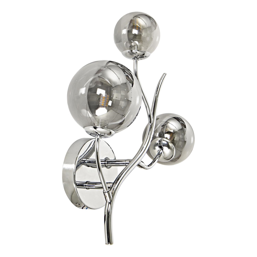 Brilagi - LED Zidna svjetiljka MISTEL 3xG9/3W/230V sjajni krom/dimna