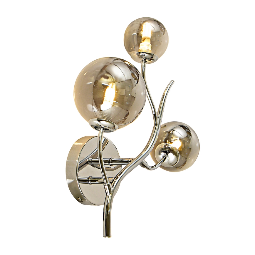 Brilagi - LED Zidna svjetiljka MISTEL 3xG9/3W/230V sjajni krom/dimna