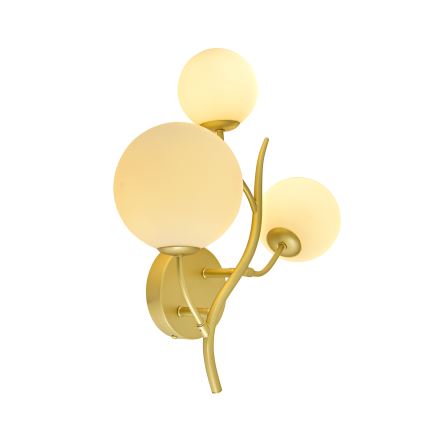 Brilagi - LED Zidna svjetiljka MISTEL 3xG9/3W/230V zlatna/bijela