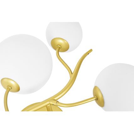 Brilagi - LED Zidna svjetiljka MISTEL 3xG9/3W/230V zlatna/bijela