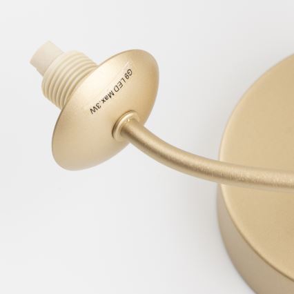 Brilagi - LED Zidna svjetiljka MISTEL 3xG9/3W/230V zlatna/bijela