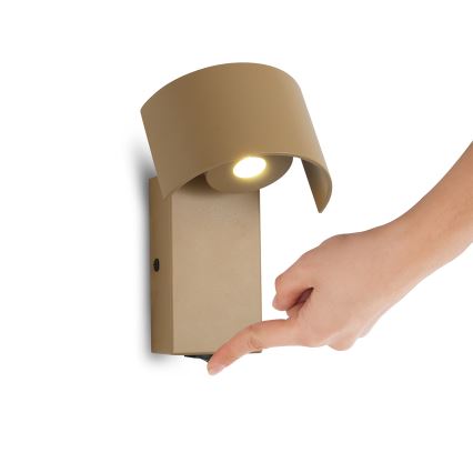 Brilagi - LED zidna svjetiljka VASTO LED/3W/230V bež