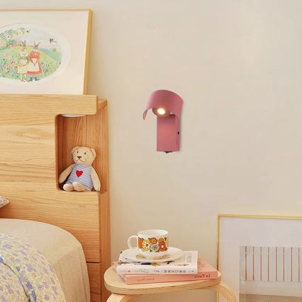 Brilagi - LED zidna svjetiljka VASTO LED/3W/230V ružičasta