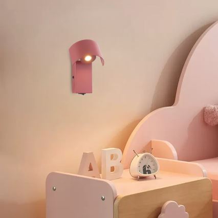 Brilagi - LED zidna svjetiljka VASTO LED/3W/230V ružičasta