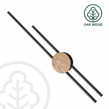 Brilagi - LED Zidna svjetiljka WOODY COLLINE LED/15W/230V 80 cm hrast