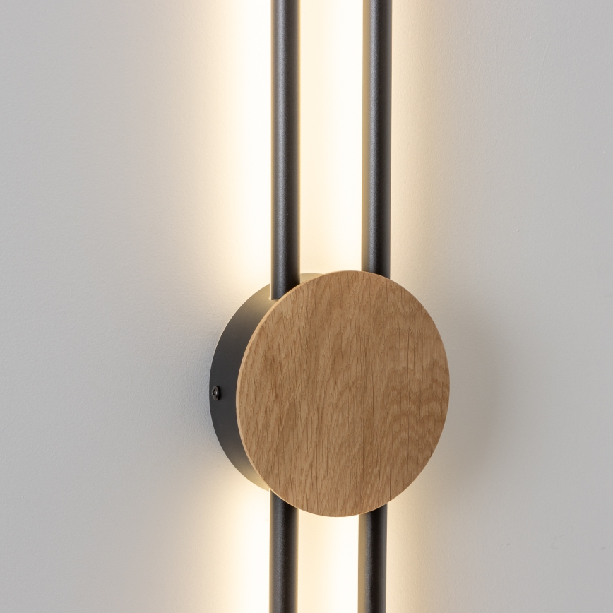 Brilagi - LED Zidna svjetiljka WOODY COLLINE LED/15W/230V 80 cm hrast